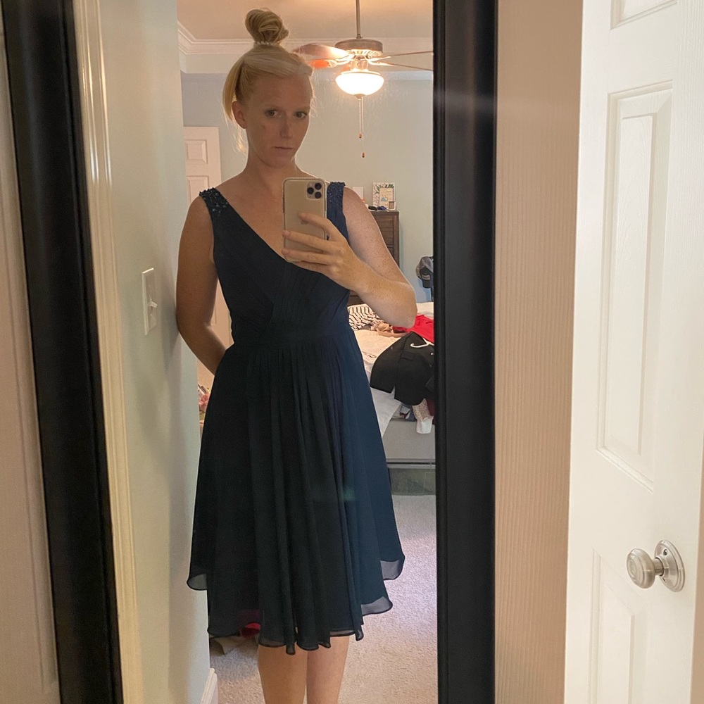 Navy Bridesmaid dress